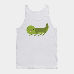 Sad little lizard Tank Top